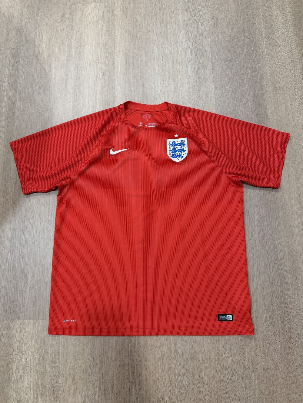 Nike England 2014 Away Jersey Football Soccer Red Men XXL World Cup Kit